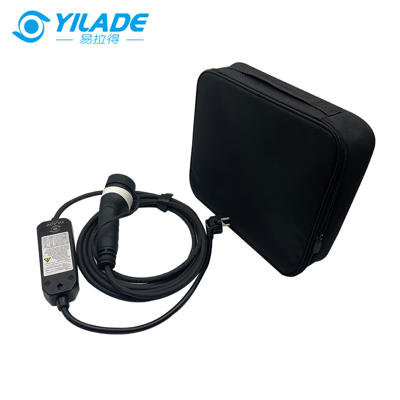 EV Portable Charger Type 2 GBT Type 1 J1772 Charger Cable WallBox 7KW 8A 10A 13A 16A 32A Adjustable Current 5M Car Fast Charger